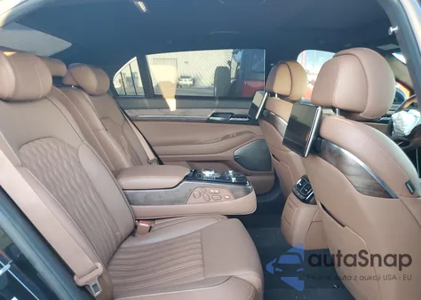 2021 Genesis G90 Ultimate из США, поврежденный, VIN KMTF54PH3MU084782